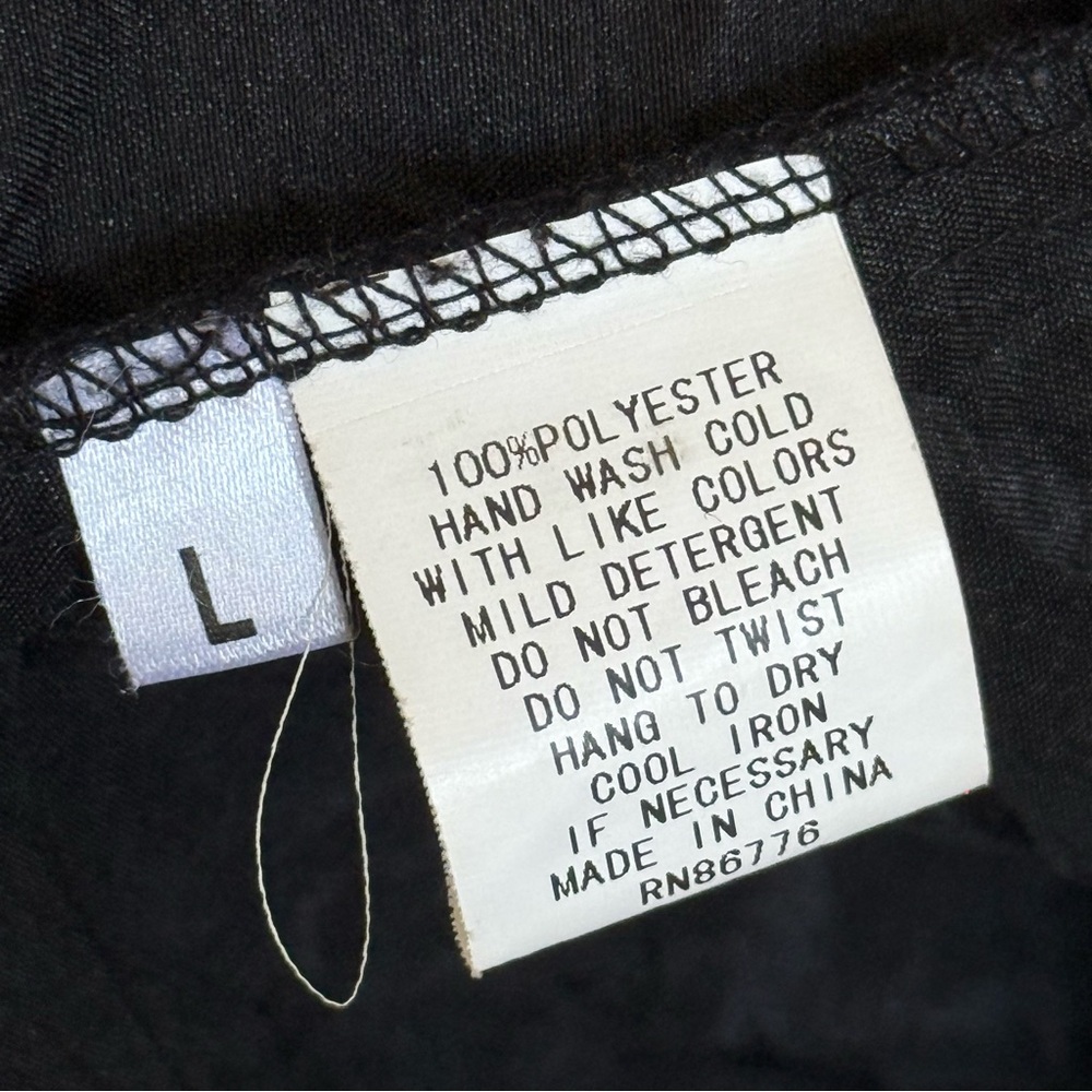 Due Per Due crinkled black trench coat - Picture 8 of 8
